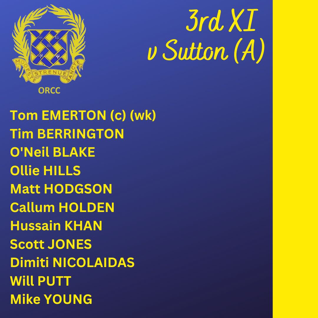 oldrutscc's tweet image. 🏏TEAM NEWS 🏏 

Our 2023 campaign can finally begin this weekend, following the 5 washouts from round 1. 

We have 4 fixtures today, team news below 👇 

Looking forward to seeing the support both home and away, go well all!! ☀️