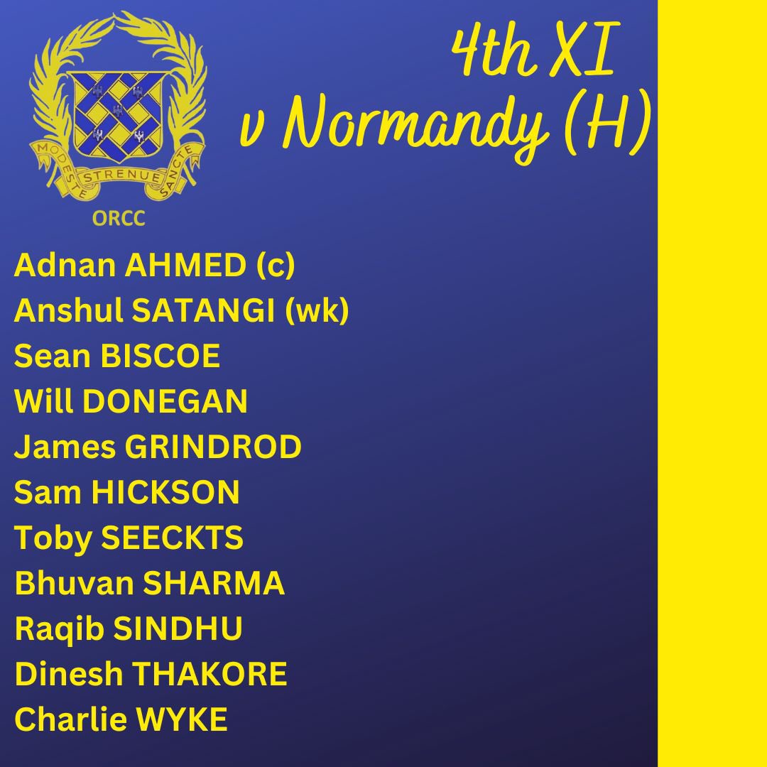 🏏TEAM NEWS 🏏 

Our 2023 campaign can finally begin this weekend, following the 5 washouts from round 1. 

We have 4 fixtures today, team news below 👇 

Looking forward to seeing the support both home and away, go well all!! ☀️
