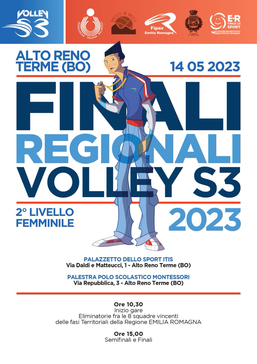 volleyteam031's tweet photo. 𝕍𝕆𝕃𝕃𝔼𝕐 𝕊𝟛 🟦
🔴🔵PRONTISSIME PER LA FINALE REGIONALE 💪
🚀 BOLOGNA STIAMO ARRIVANDO !!!
🏆Volley S3 | Finali Regionali
🏟 Alto Reno Terme (BO)
📆 Domenica 14 Maggio
NOI CI SIAMO 🔥🔥❤💙❤💙
#volleyteam03piacenza #finaleregionale #EmiliaRomagna https://t.co/W1x3DZ6VaM