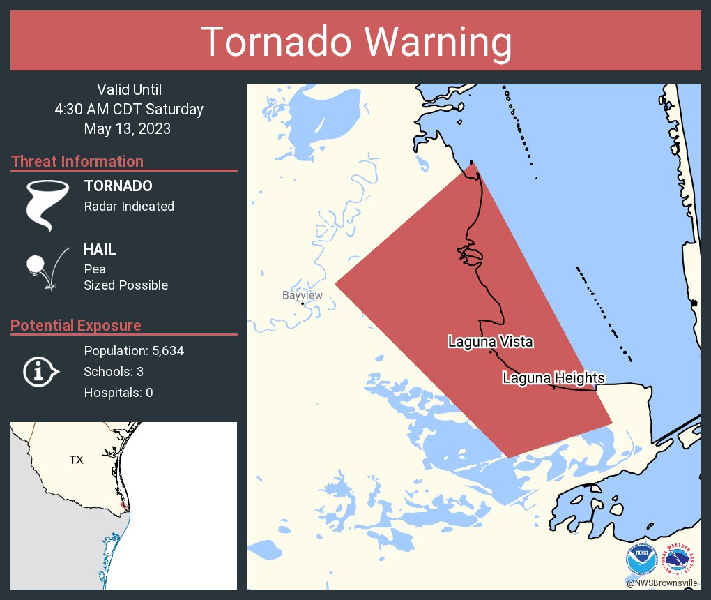 NWS Tornado tweet media