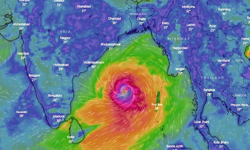 সুপার সাইক্লোন হচ্ছে না মোখা, কমেছে গতি