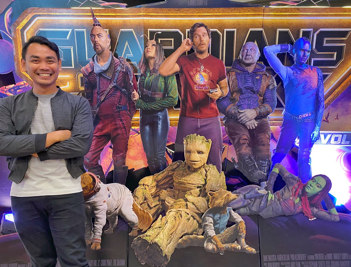 TheMarkMonta's tweet photo. GUARDIANS OF THE GALAXY VOL. 3 - Is it the time to bid GOODBYE?
#guardiansofthegalaxy #GuardiansOfTheGalaxyVol3 #GOTG #GOTG3 #DisneyPH #MarvelPH https://t.co/Jb2iOeIHbk