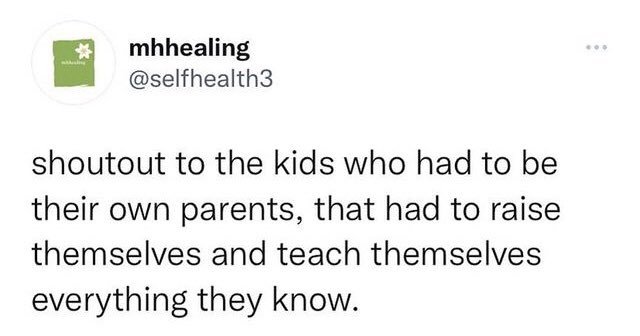 RhiaCrewe's tweet image. 💜 Absolutely to all the adults who are still yearning for their childhood back. We’ve got this! Nurture your inner child this is how we heal. We have to learn to parent ourselves. 💜
#innerchildhealing #innerchildwork #innerchildwounds