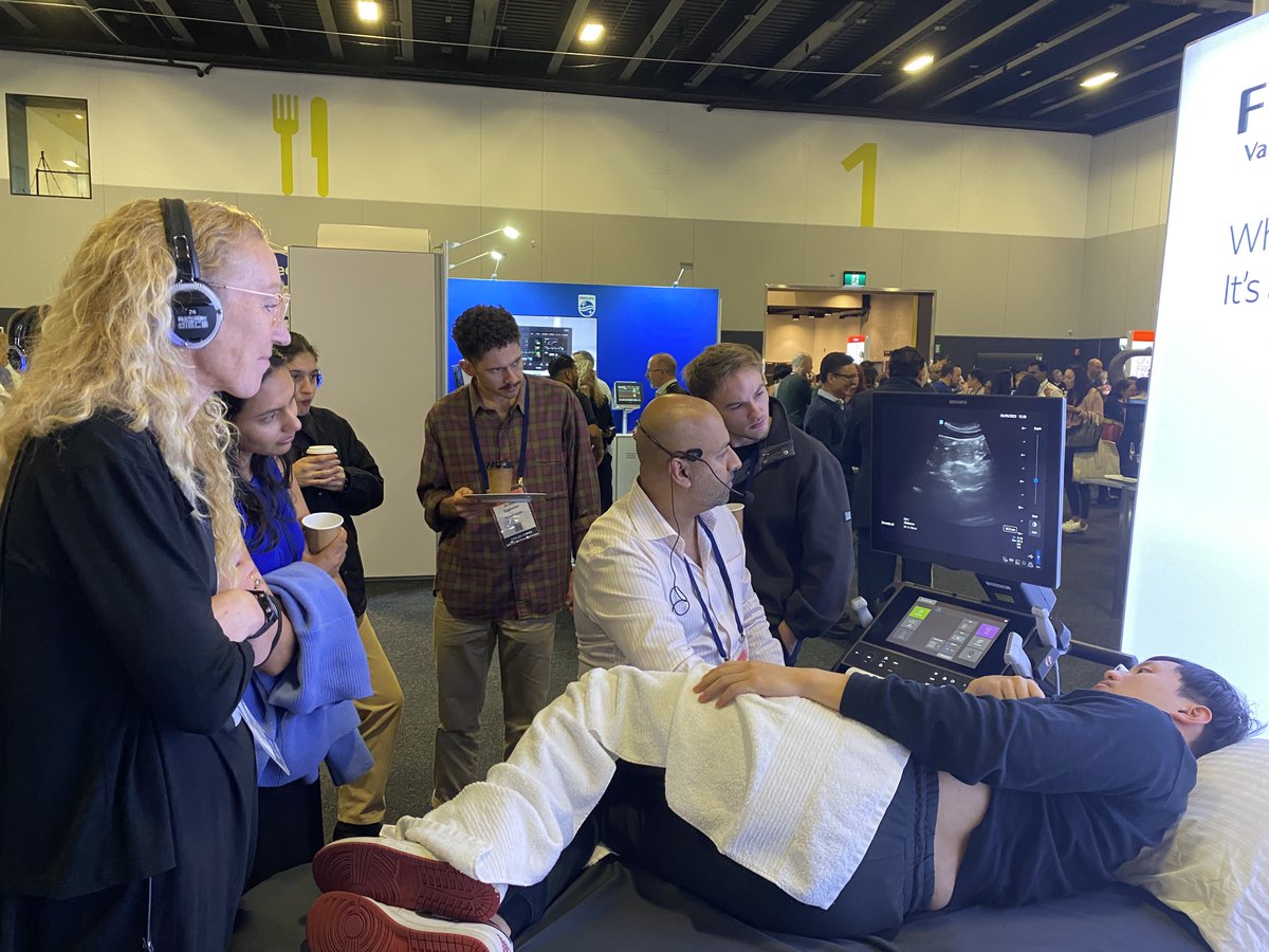 If you missed Dr Nav Sidhu's live ultrasound demonstration on gastric contents earlier today here at ANZCA #ASM23SYD - there is another opportunity tomorrow lunchtime, here at the Sonosite booth! #pocus