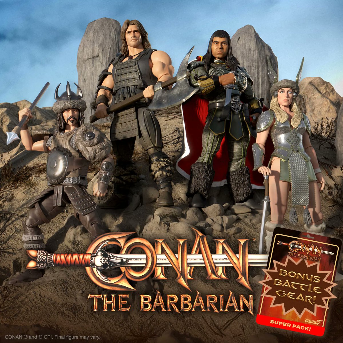 Conan the Barbarian ULTIMATES! Wave 5 Up for Pre-Order from Super7  buff.ly/3nygc0b  @super7store #ConanTheBarbarian #super7ultimates #ConanUltimates #actionfigures #preorder #pastramination #themeatofpopculture