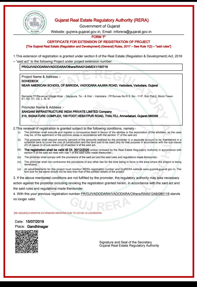 85dipen1's tweet image. #dovedeckvadodarascam #ajwaroad @Bhupendrapbjp @CMOGuj @gujratsamachar @ibhomeloans @manisha_vakil @GujRERA