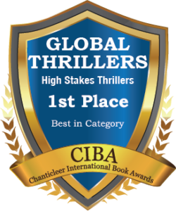 lucientelford's tweet photo. That's a FIRST PLACE badge right there in the Global Thrillers Category at the #CIBAs22 Gutted that I couldn't make it to the Award Ceremony but my son had just been born four days prior, 'nuff said. #thesequencebook @FriesenPress @ChantiReviews #WritingCommunity #thrillerbooks https://t.co/tSqQykPAV4