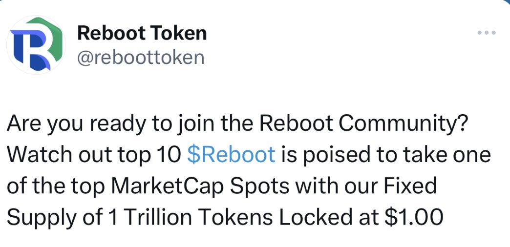 reboottoken's tweet photo. https://t.co/oyv1svaJm3
#RebootToken #RebootWallet #GasFreeNFT #PEPE #Pepecoin #memecoins $APED $FADE $DOGE $FKPEPE $GENSLR $PLEB $DINO $REKT #PEPEBNB $STONKS #BONE https://t.co/yELBfdVoPc