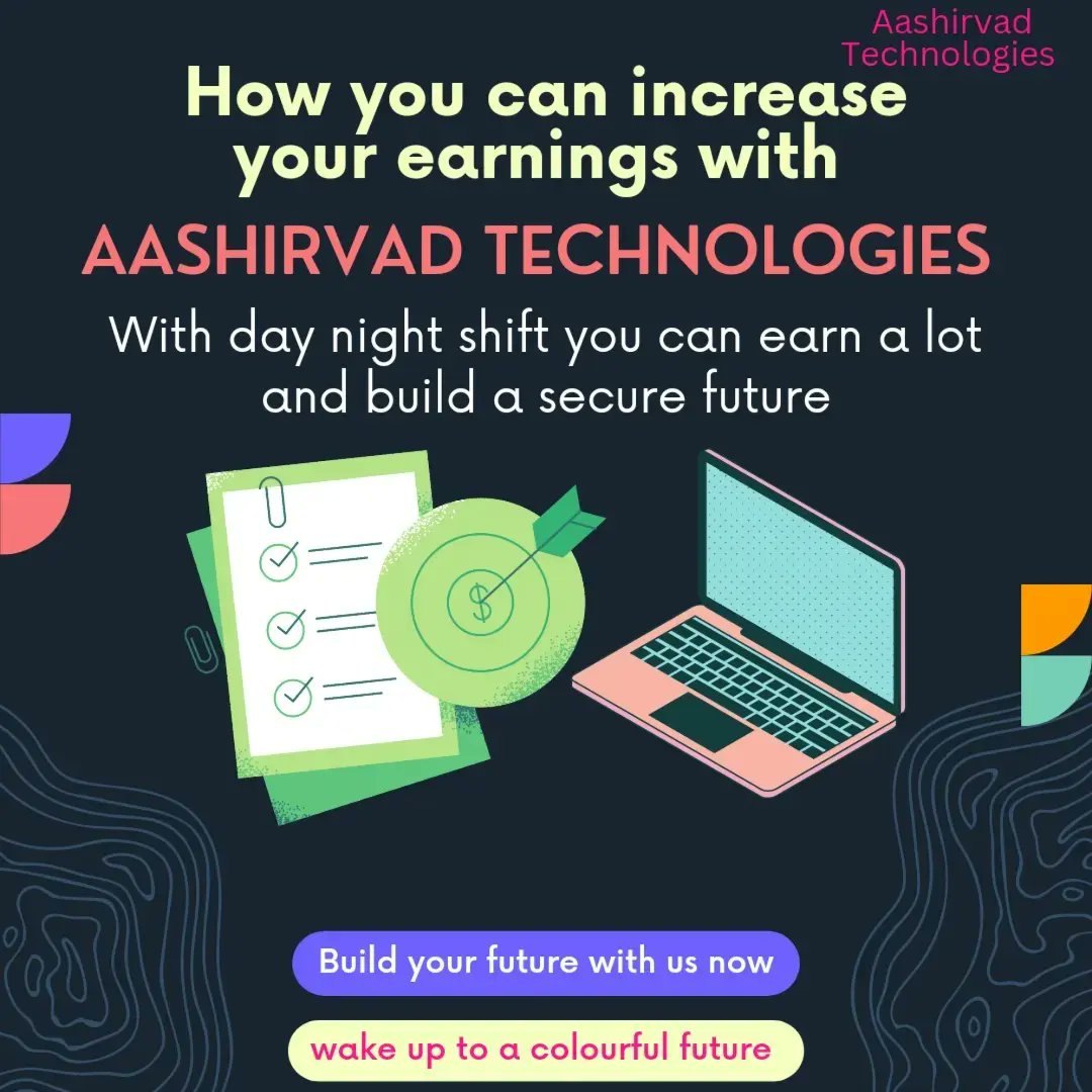 #WorkFromHome 
#remotework 
#remotejobs 
#homebasedjobs
#aashirvadtechnologies