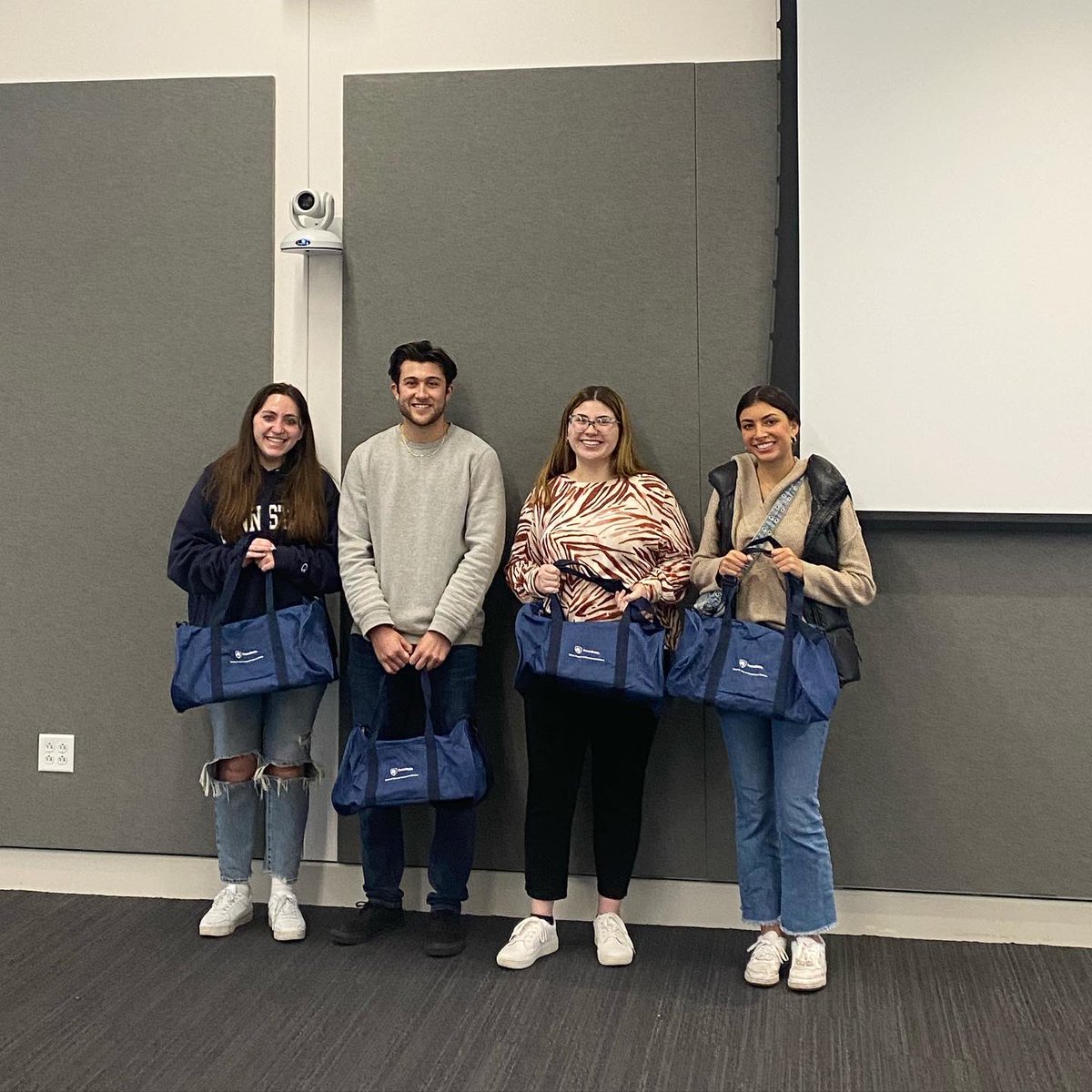 PennStateLER's tweet photo. Thank you to the graduate students who crashed our LER faculty/staff strategy day this week to have lunch with us! We hope you like your new swagโฆ ๐
#HRER #LGWR #PennStateLER
@penn_state @PSULiberalArts @PSULAJobs https://t.co/hadeBLIM7z
