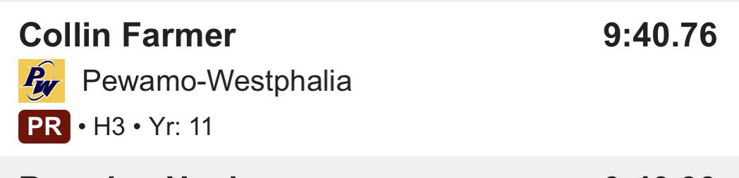 PWTrackXC's tweet image. 🚨 DOUBLE School Record Alert 🚨 

Congratulations to Whitney Werner AND Collin Farmer on setting a new school record in the 3200 Meter Run at the Shepherd Invitational!

#everypointcounts