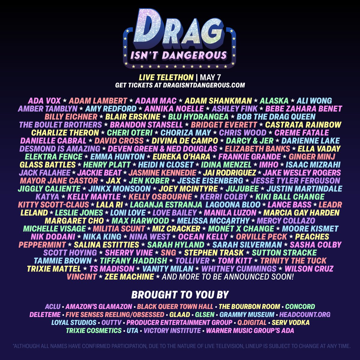 Drag Isn't Dangerous (@dragisntdanger) on Twitter photo We totally get Lost in his Eyes, and can't wait for a performance by <a href="/joeymcintyre/">Joey McIntyre</a> at the #dragisntdangerous telethon this Sunday! Get your tickets at dragisntdangerous.com We totally get Lost in his Eyes, and can't wait for a performance by <a href="/joeymcintyre/">Joey McIntyre</a> at the #dragisntdangerous telethon this Sunday! Get your tickets at dragisntdangerous.com