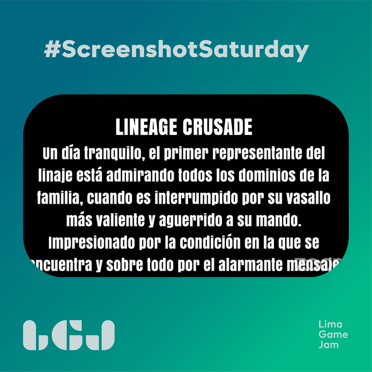 Lima Game Jam tweet media