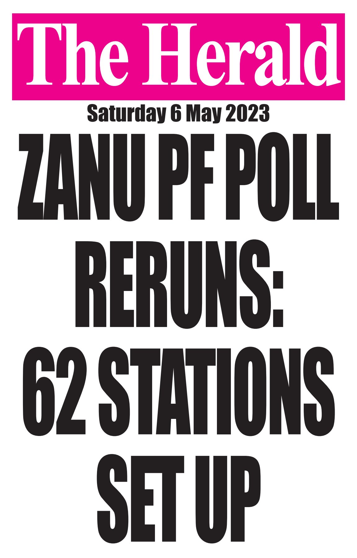 The Herald Zimbabwe on Twitter: "Stories making the headlines in today