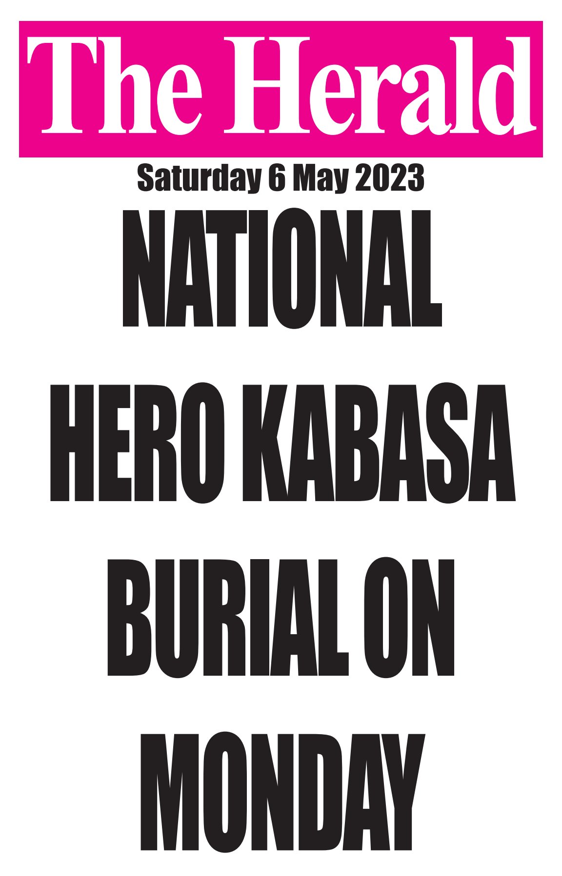 The Herald Zimbabwe on Twitter: "Stories making the headlines in today