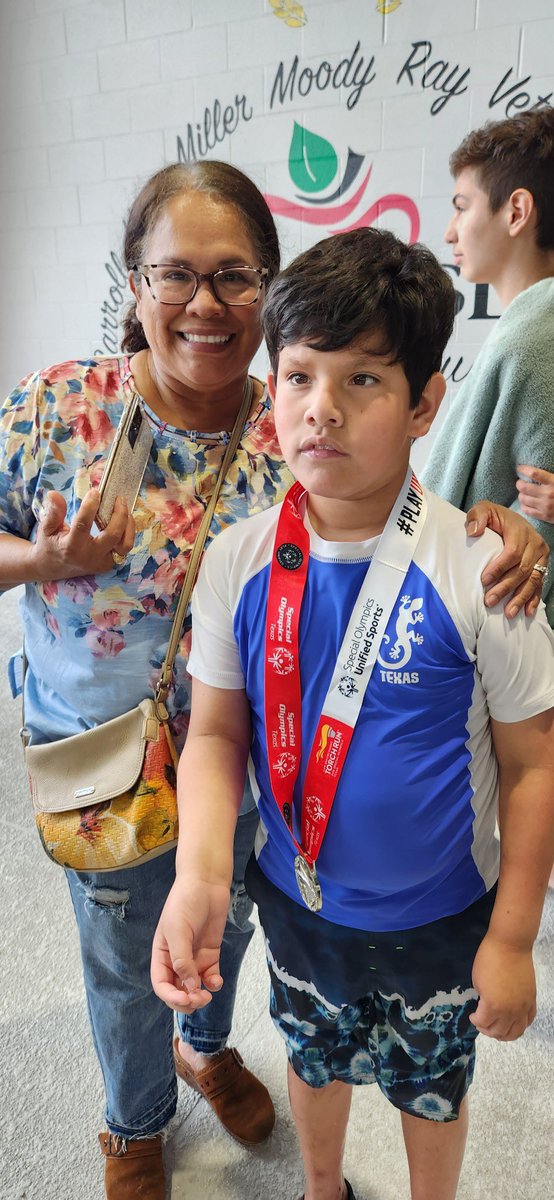 CcisdA's tweet photo. Allstars came out on top at todays Special Olympics swim meet! Great job athletes!! 🎖️🥇🏅
@CCISD @RolandReportsCC 
@CCISD_HealthPE https://t.co/E44Uu0nZ0L