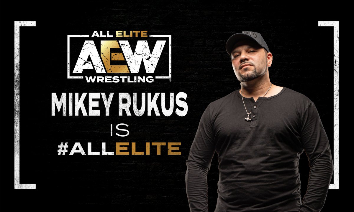 millymazilla's tweet photo. Last one... but another #IsAllElite Graphic that never was... this time it's @AEWmusic man and Co-host of @BKRRShow @MikeyRukus who has been #AllElite for some time but never got the graphic... Enjoy your imitation Graphic !
#AEW #AllEliteWrestling https://t.co/GM3JD011yB