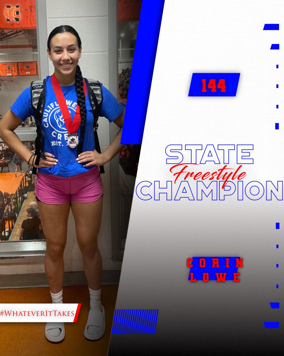 TigerWrestling_'s tweet photo. NHS wrestling had a great day at the freestyle state tournament with a pair of CHAMPIONS!!
Congratulations to Corin Lowe and Claire Lancaster on all your hard work and a job well done! https://t.co/oS8JprJAg2