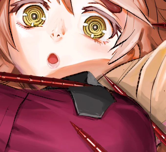 この連休はカラー作画してました、これはその一部 カラーは毎回少しずつ描き方変えているの新鮮で楽しいです:)
