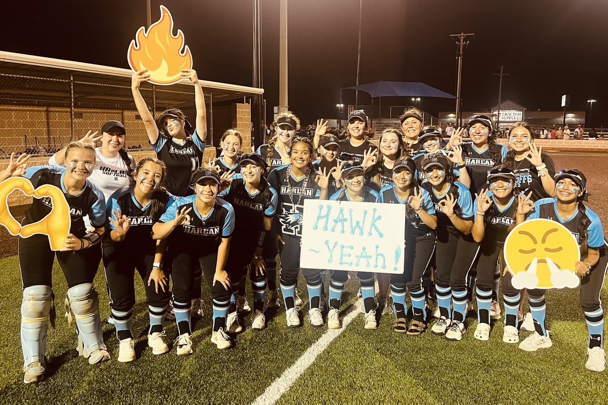 Rick Yzaguirre (@rick_yzaguirre) on Twitter photo Lady Hawks take out the 🧹 and get the sweep…SOARING back to the Regional Quarterfinals!!! Can I get a #HawkYeah!!! Just a great day to be Hawk as <a href="/HarlanBaseball/">Harlan HS Baseball- A Culture of Commitment</a> also gets a win to even their series at 1-1!!! <a href="/HarlanHawks_SB/">Harlan Hawk Softball</a> <a href="/NISDHarlan/">Harlan High School</a> <a href="/NISD/">Northside ISD</a> Lady Hawks take out the 🧹 and get the sweep…SOARING back to the Regional Quarterfinals!!! Can I get a #HawkYeah!!! Just a great day to be Hawk as <a href="/HarlanBaseball/">Harlan HS Baseball- A Culture of Commitment</a> also gets a win to even their series at 1-1!!! <a href="/HarlanHawks_SB/">Harlan Hawk Softball</a> <a href="/NISDHarlan/">Harlan High School</a> <a href="/NISD/">Northside ISD</a>