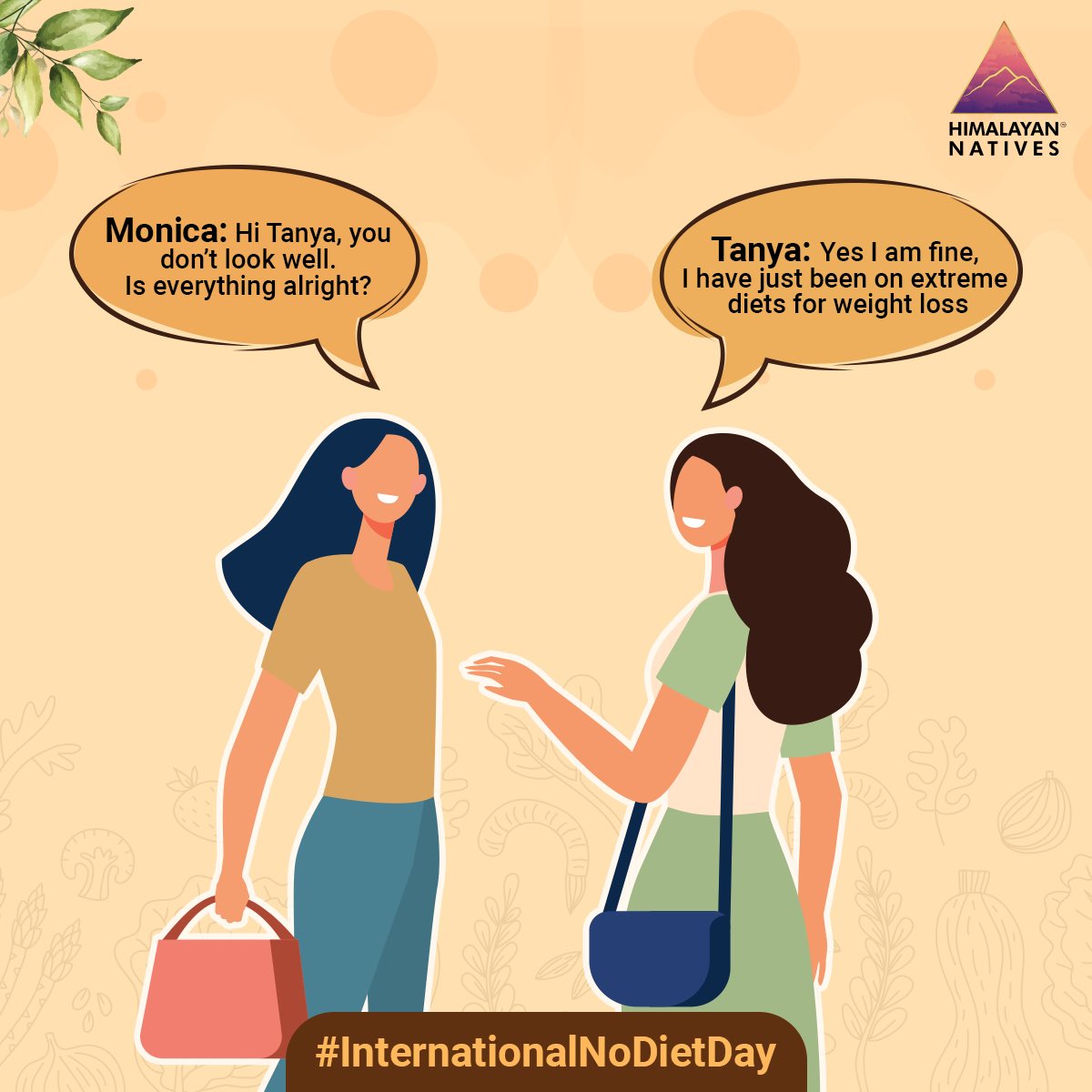 HN_Ind's tweet photo. This International #NoDietDay, send this to your friend &amp; give them a virtual hug.🫂

Let them know they are loved in every shape &amp; size.♥️

#BodyPositivity #StopDietCulture #SelfLove #HealthyLifestyle #EmbraceYourBody #NoMoreDiets #BeBodyPositive #naturalfoods #HimalayanNatives https://t.co/Glw3tsngFU