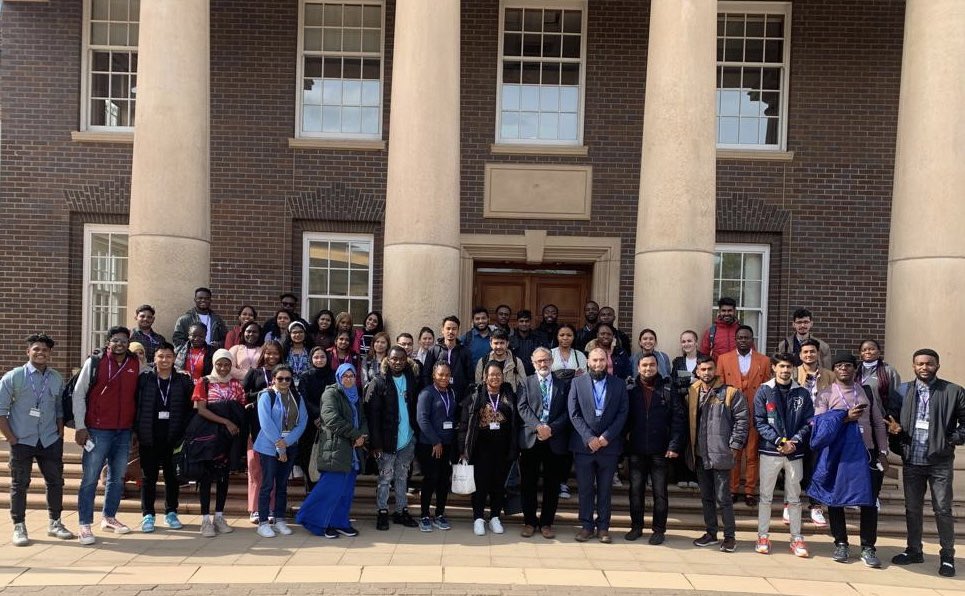 beeswaxcat's tweet photo. MSc Int Business students @uoc_business School off to an exciting start to their learning journey led by Dr Farid Ullah and Abdul Muqeem @uochester Wishing every one of you all the very best! @UofCChaplaincy @UoCInter https://t.co/dA9w6bIgiv