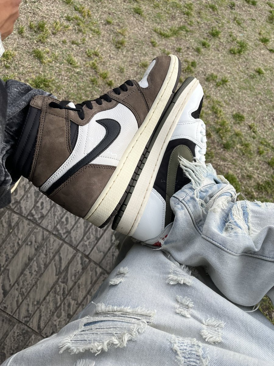 25t__x_x's tweet image. GW名古屋旅行〜✈️❤️‍🔥
今年も充実しすぎてた👍
いつもありがとうございます🫡🤍

1日目はTravis🐯で2日目はブルー系️🩵
シミラールックかわいい🥹

 #AirJordan1  #NIKE   #couplecode