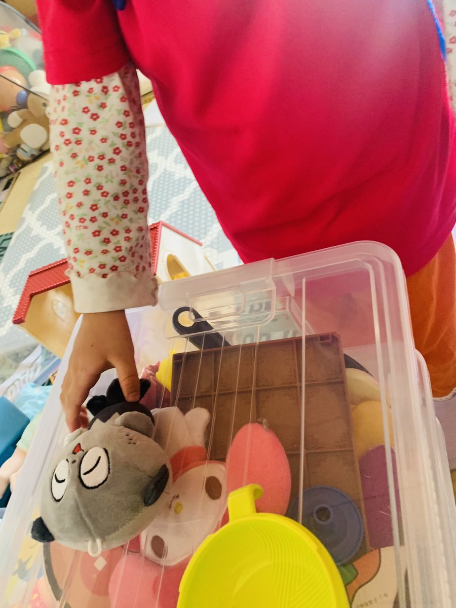 ムスメもとても気に入った様子
(優しくあそんでねと伝えてます) https://t.co/nTGRYICI3G