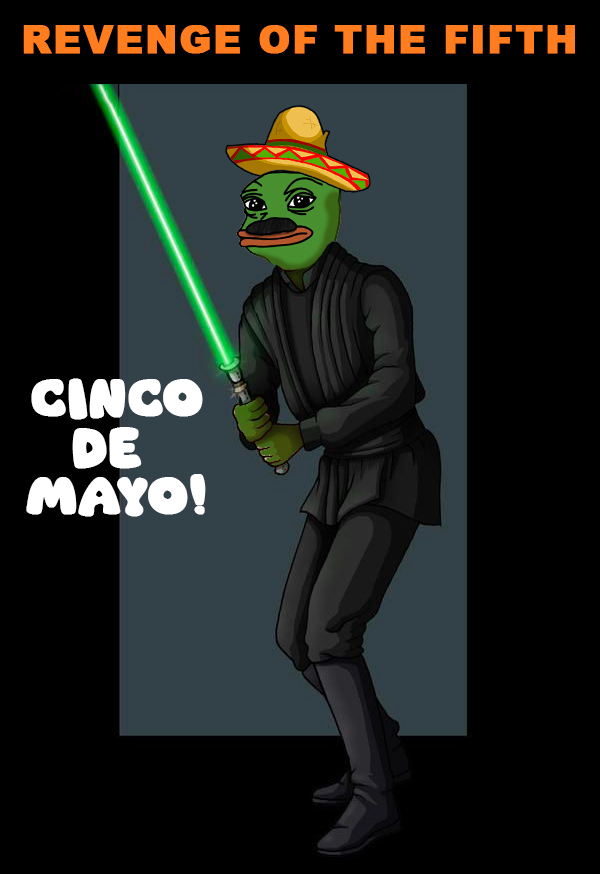 JepeCoinETH's tweet photo. $Jepe and $Pepe would always watch Star Wars together es good movies to watch

#memecoin #pepecoin #cincodemayo #crypto 
#cryptocurrency #pepe ⭐️ https://t.co/O5AQK4pnP8