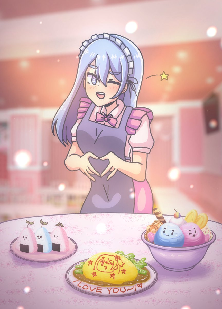 HoshiSotsuki's tweet photo. @eddieededed #NPCCookOff
Here's your local shining idol maid, U. Sotsuki, serving you 3 sparkling cute dishes with a smile in collaboration with Deep Brew Cafe~! βοΈπβ¨
Now, let me make it even better...
Moe moe kyun~! ππ«Άπ https://t.co/4exIHpC6tF