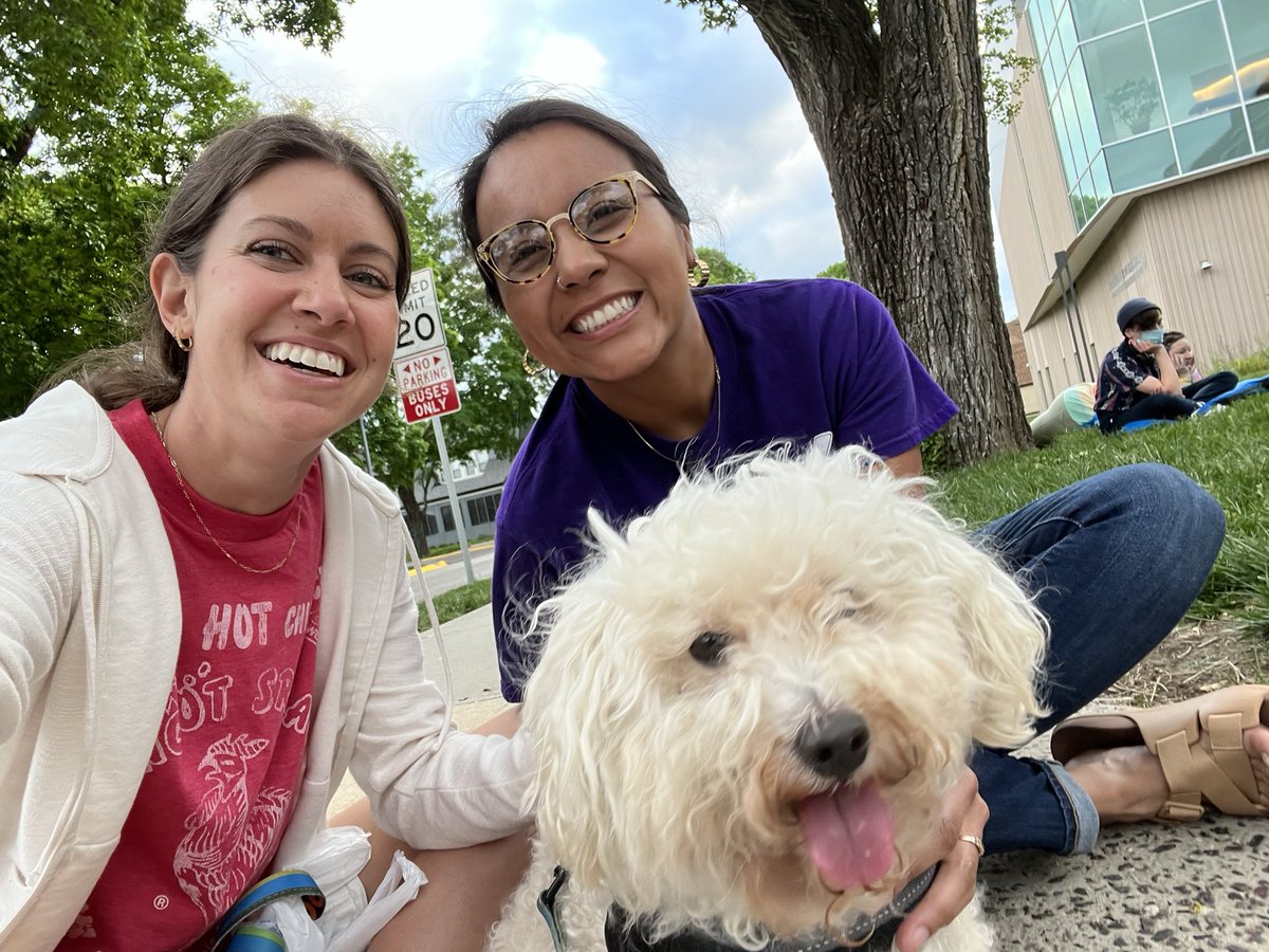 MsAraizaScience's tweet photo. Little family photo watching Jazz on the lawn by @nkcband !!! Can’t believe I work at a school with such talented students! What a beautiful evening! https://t.co/8x2wXsr0wd