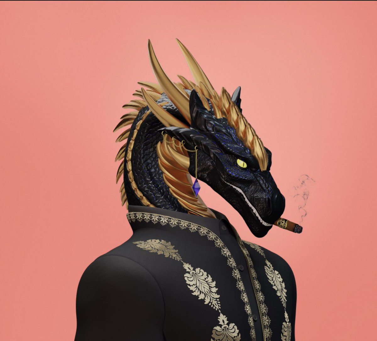 cikguchin's tweet photo. Another high quality artistic dragon to mint with #DragoBlood. My favourite https://t.co/J5hk6WnstA