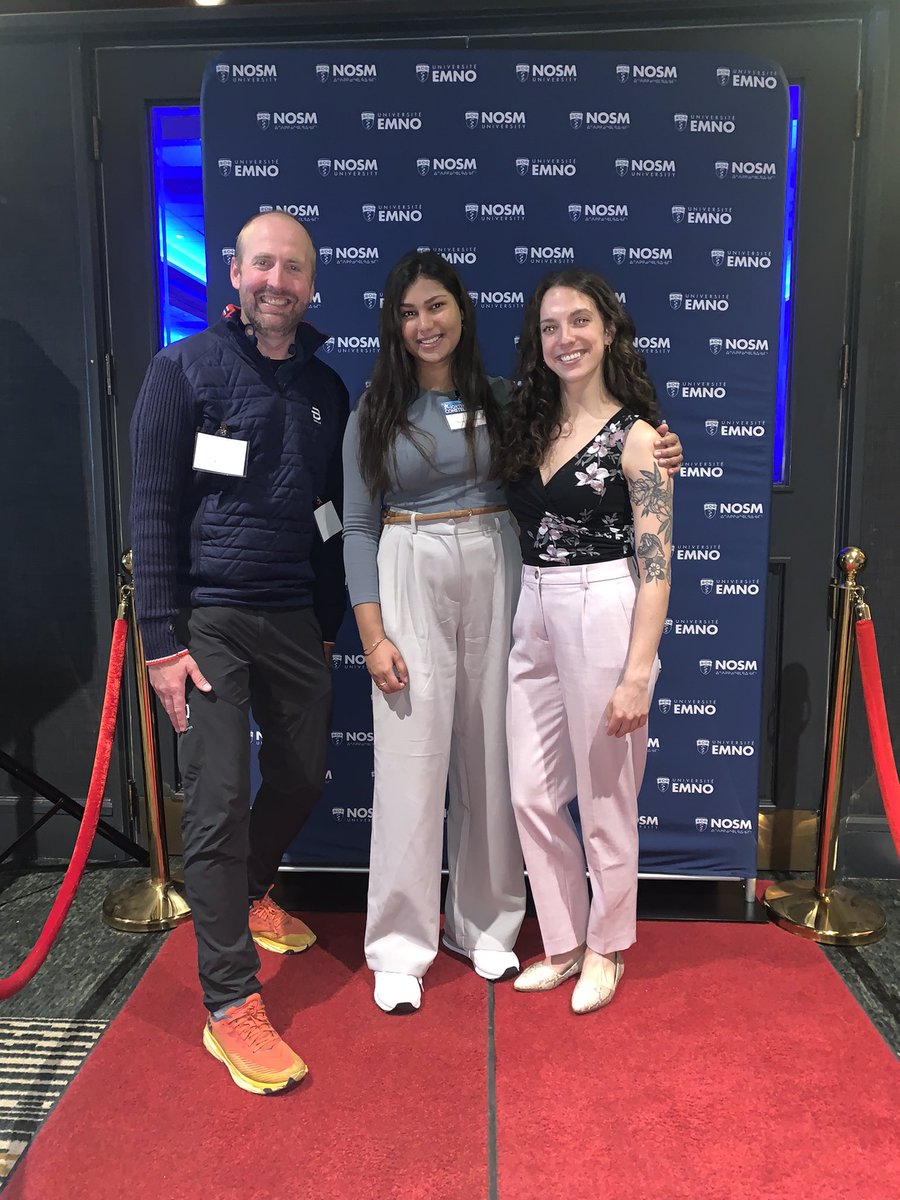Dr. Adam Moir (@adambluedryden) on Twitter photo Hanging with <a href="/thenosm/">NOSM University | Université EMNO</a> some award winners and med student hall of famers ! #NUAC2023 Hanging with <a href="/thenosm/">NOSM University | Université EMNO</a> some award winners and med student hall of famers ! #NUAC2023