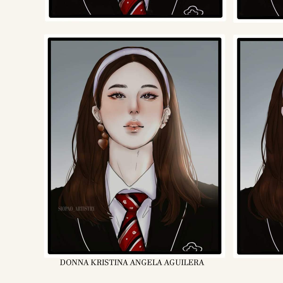 She is the most beautiful pattern of beauty on the fabric of love” ...