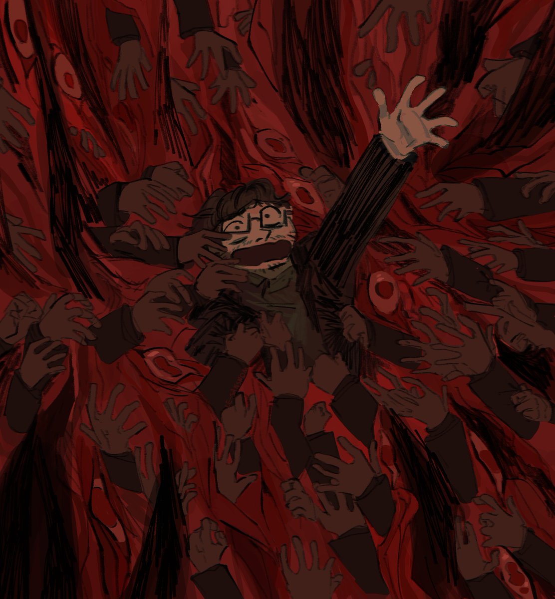 le_sansnom's tweet photo. #hannibal WILL GRAHAM GOES TO HELL https://t.co/aqZlXwLjKz