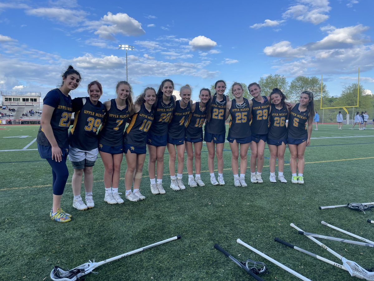 UM Girls Lacrosse (@ladyvikings_lax) on Twitter photo Congrats to our JV on a great season! Tonight’s 7-4 win over West Chester East was the final game of the season. 💙💛🥍<a href="/UpperMerionSD/">Upper Merion Area School District</a> <a href="/UMAHS_ATHLETICS/">UM Athletics & Activities</a> Congrats to our JV on a great season! Tonight’s 7-4 win over West Chester East was the final game of the season. 💙💛🥍<a href="/UpperMerionSD/">Upper Merion Area School District</a> <a href="/UMAHS_ATHLETICS/">UM Athletics & Activities</a>