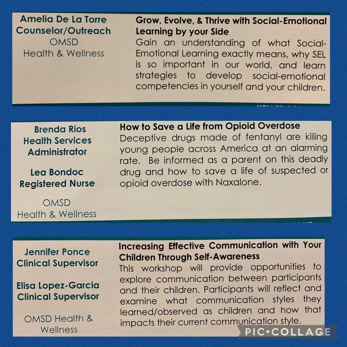 OMSD HWS tweet media