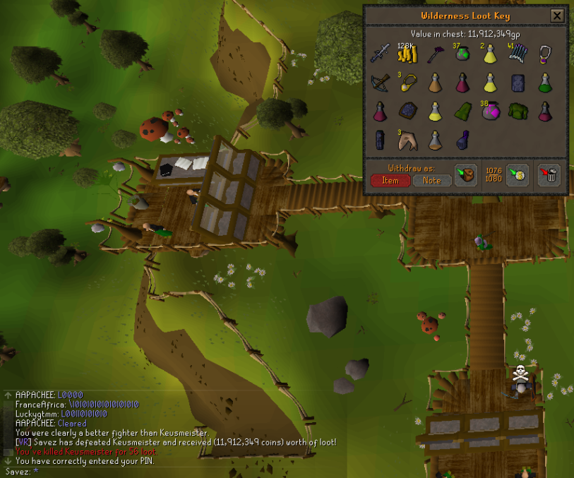 OSRS_VR's tweet photo. Another successful loot trip for VR! Today we destroyed and chased Tempest, BC, PH, AC, DK out of the wilderness!

Special thanks to BC for donating a +1 and Tempest for dying to us without killing a single VR member.

#VR #OSRS #RUNESCAPE #WBR https://t.co/as6oeByLLJ