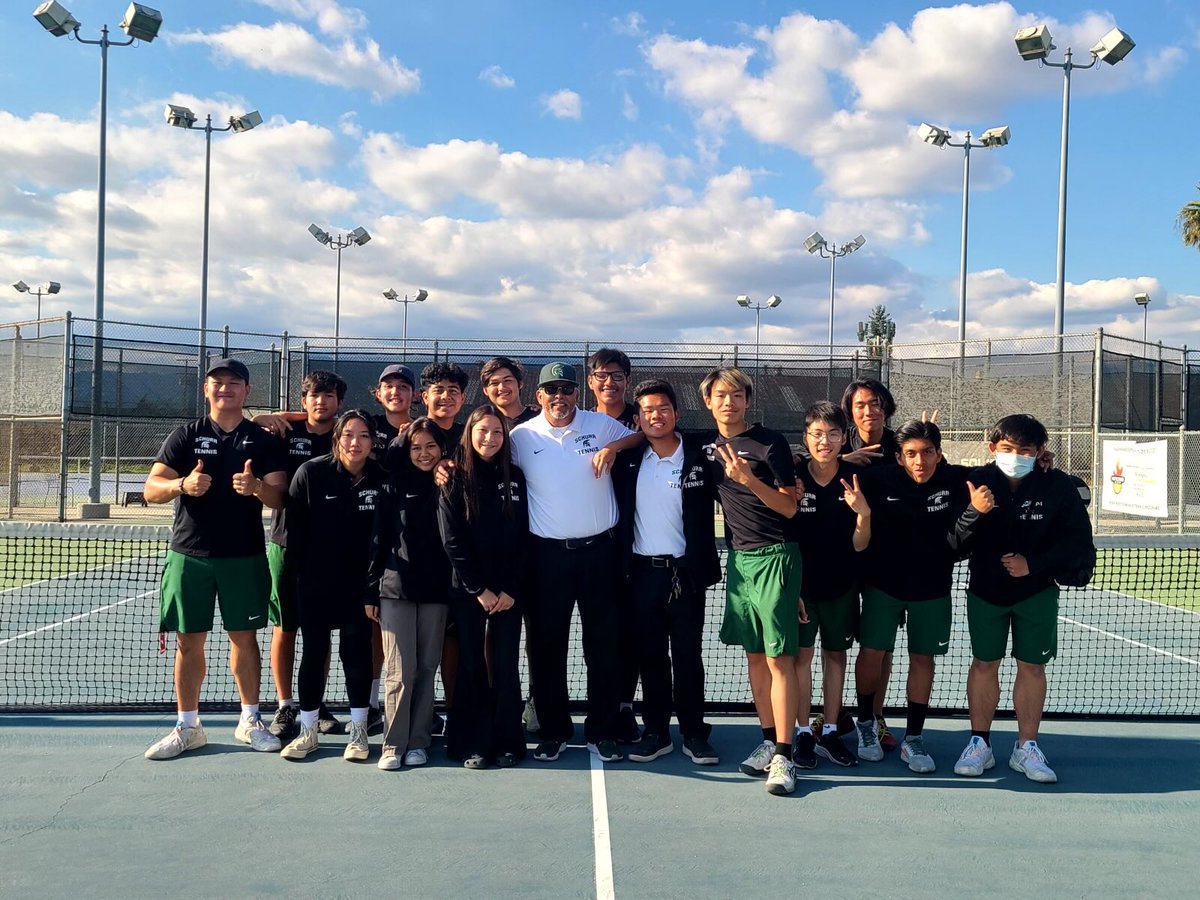 Gino Torres (@coachgtorres) on Twitter photo A very special Spartan congrats to our Schurr HS boys tennis team and Coach Rubio as they defeat Malibu HS this afternoon to advance to the β¦<a href="/CIFSS/">CIF Southern Section</a>β© D5 quarters! β¦<a href="/James_Escarcega/">James Escarcega πππβΎοΈπ₯ π€Όπ€½π½ββοΈππΌββοΈππ»β½οΈ</a>β© β¦<a href="/SGVNSports/">Fred J. Robledo π¨π»βπ»</a>β© β¦<a href="/SchurrNews/">Schurr Journalism</a>β© β¦<a href="/gomusd/">Montebello Unified</a>β© A very special Spartan congrats to our Schurr HS boys tennis team and Coach Rubio as they defeat Malibu HS this afternoon to advance to the β¦<a href="/CIFSS/">CIF Southern Section</a>β© D5 quarters! β¦<a href="/James_Escarcega/">James Escarcega πππβΎοΈπ₯ π€Όπ€½π½ββοΈππΌββοΈππ»β½οΈ</a>β© β¦<a href="/SGVNSports/">Fred J. Robledo π¨π»βπ»</a>β© β¦<a href="/SchurrNews/">Schurr Journalism</a>β© β¦<a href="/gomusd/">Montebello Unified</a>β©