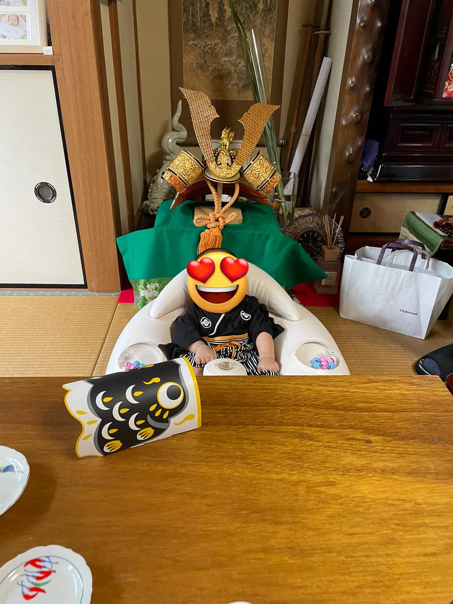 YGYD0's tweet photo. 初節句も楽しかった https://t.co/jGURxgFxCu
