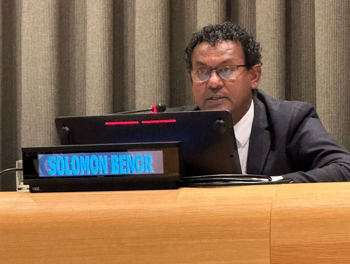 SolomonBenor's tweet photo. It is an honor and pleasure to be invited by the #UN as a speaker at the 8th #STI4SDGs Conference held at its Headquarters in New York. 
#science #research #education #partnership https://t.co/9TQgfWDDkg