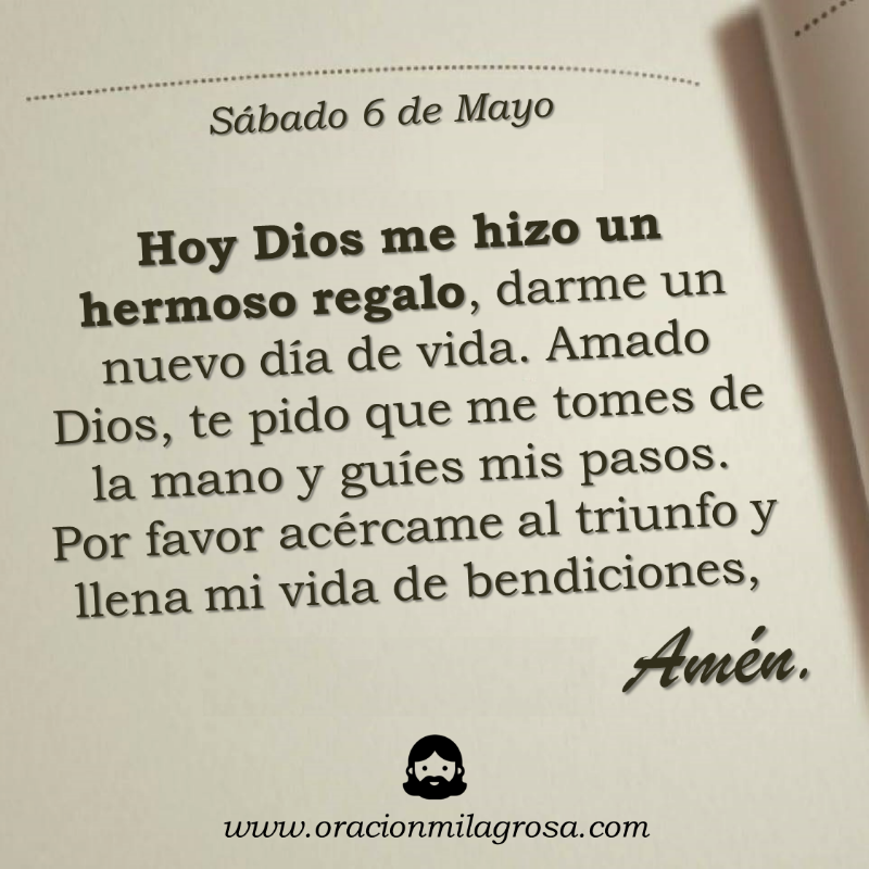 oracion_milagro's tweet photo. Oración para el sábado 6 de mayo de 2023: https://t.co/wDUsGlUi6U