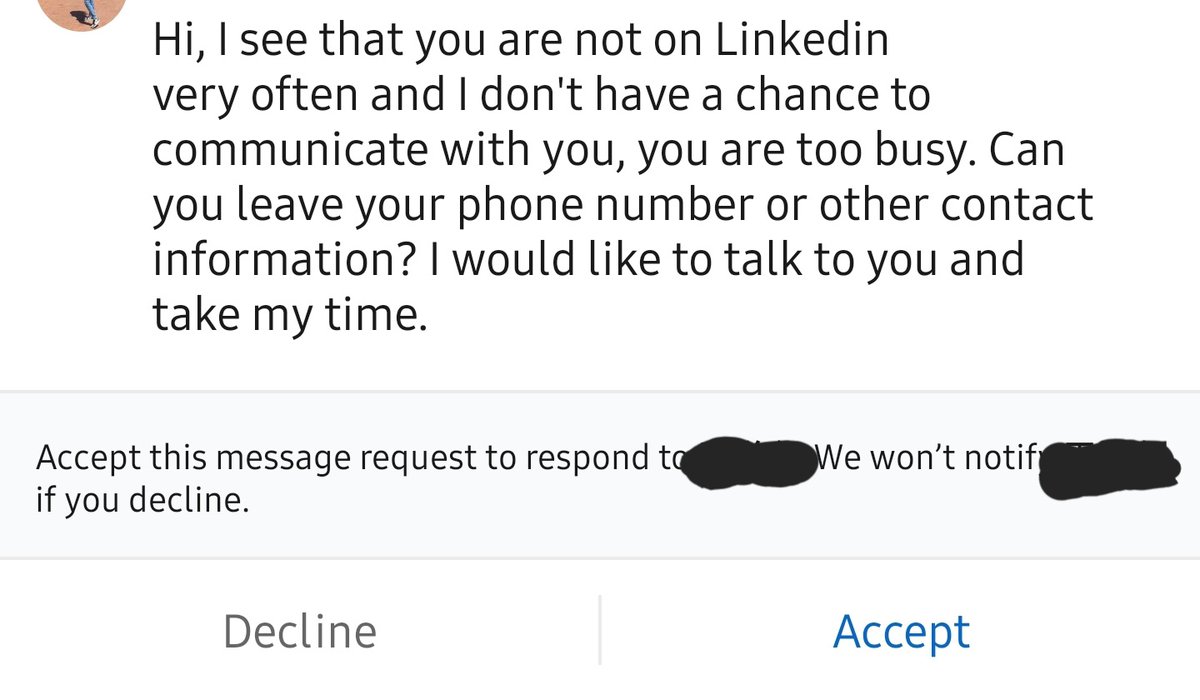 captainashkirk's tweet photo. LinkedIn is so weird, lol. https://t.co/GhYoqAYKmz