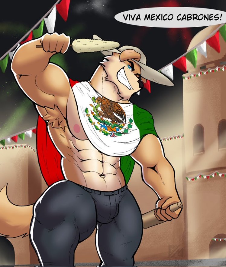 ¡Feliz Cinco De Mayo a toda mi gente de Puebla! (Aunque esta comisión fue para el 16 de septiembre. También vale para hoy) 🇲🇽