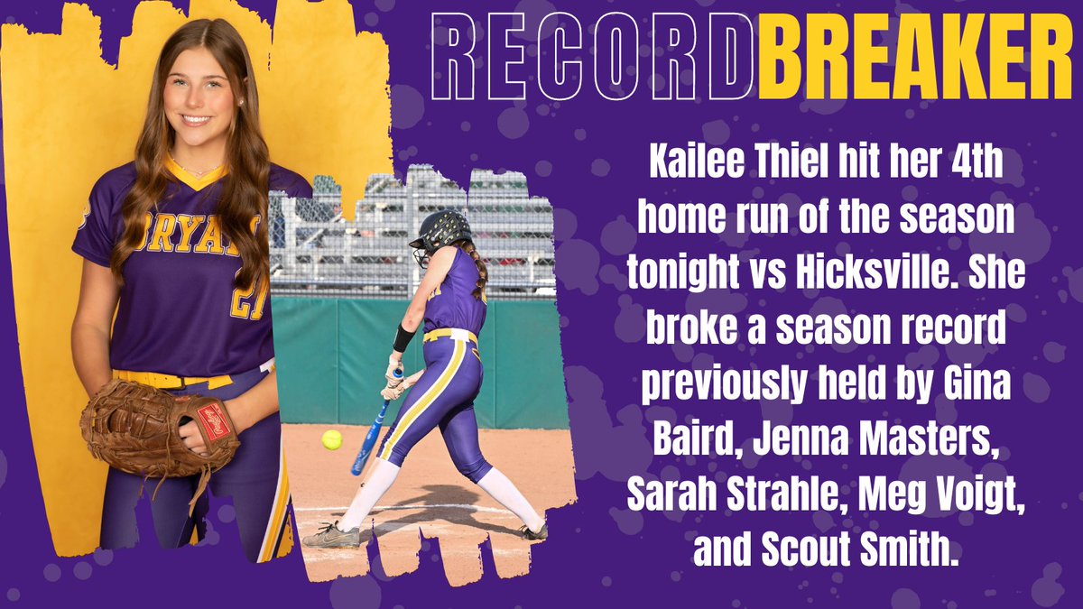 💥NEW SCHOOL RECORD💥

Nice work, Kailee! Let's add to that record!

#BryanBuilt