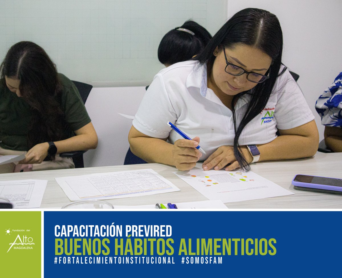 Fun_Magdalena's tweet photo. La #FAM y #Previred con el programa de buenos hábitos alimenticios, promueve charlas para educar y concientizar sobre la importancia de una alimentación saludable, prevenir enfermedades relacionadas con la nutrición y fomentar cambios positivos en el estilo de vida. #SomosFam https://t.co/npeKNmf3rj