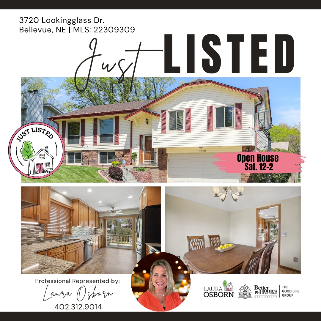 LauraOsborn's tweet photo. Welcome to this Pre-Inspected Bellevue split-entry in Falcon Forest, 3 bedroom, 3 bathroom and 2 car garage and lots of room to live. 

Beautifully updated kitchen with granite counters overlooks the new deck and lovely fully fenced backyard with shed. Lower-level has rec room... https://t.co/IUfzomT2pY