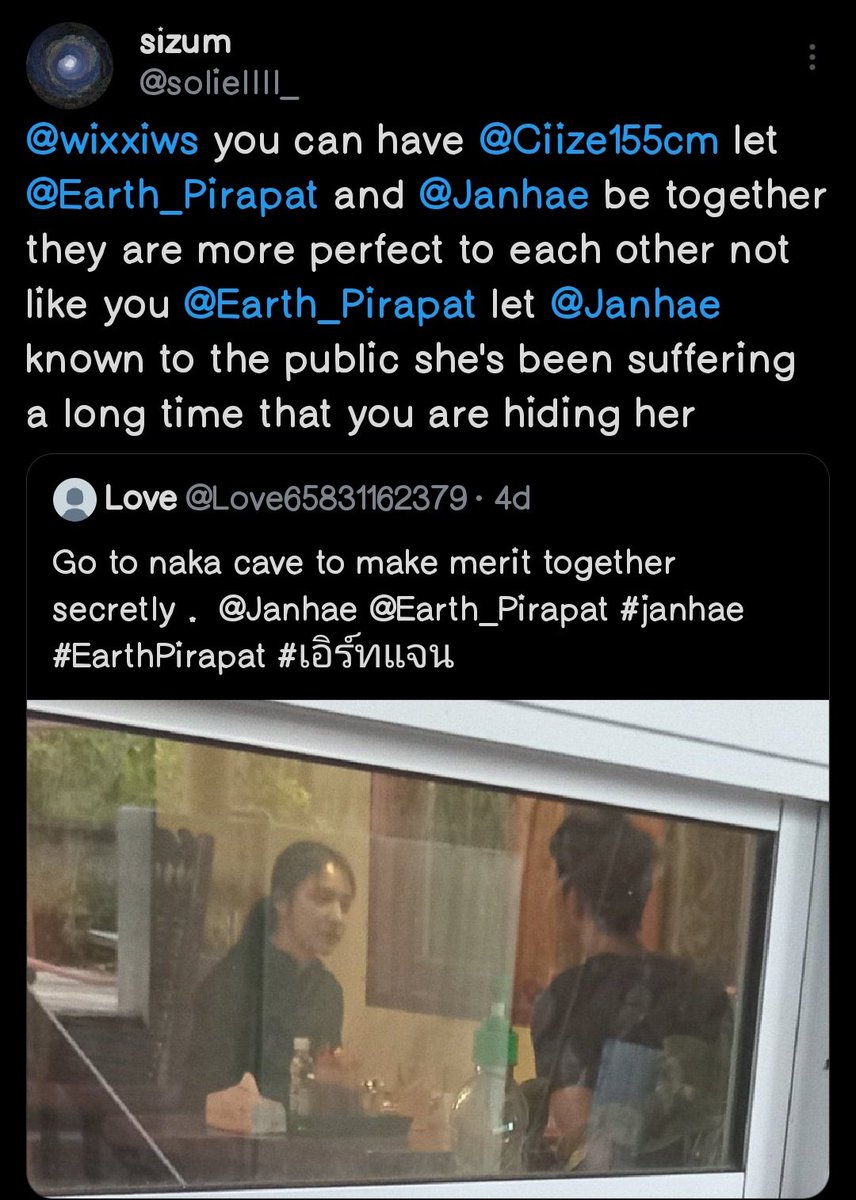 ToMixxiw's tweet photo. Report &amp; Blocked ⚠️
I'm so sick with all these people who keep mention Mix and keep saying bad things about him 😮‍💨
Parasite,one side love,etc
Just leave my son alone
Mind your own ship
Don't you dare to drag him to your drama.
He don't need your pity, he's good on his own ! https://t.co/q6xtzCDLbM