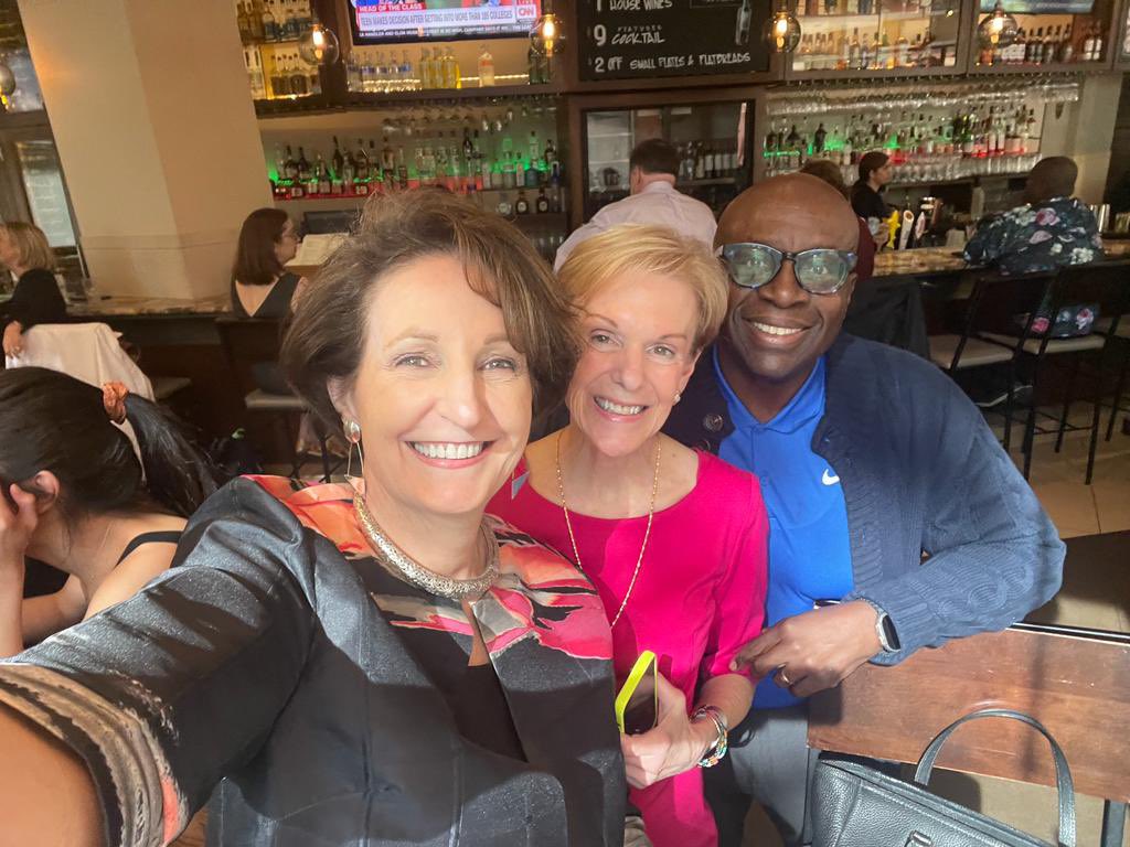 Happy to connect in DC with my <a href="/USAmbPH/">Ambassador MaryKay L. Carlson</a> predecessors Kristie and Harry. Loved hearing their great stories and memories about our shared commitment to 🇺🇸🇵🇭 relations.  #FriendsPartnersAllies