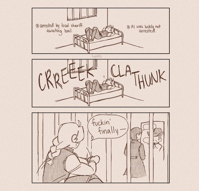 [fma] mustang frames the photo and puts it on the office wall. edward elric in prison everyone